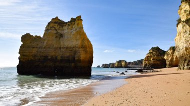 Algarve Portekiz bir dünyada en güzel manzara