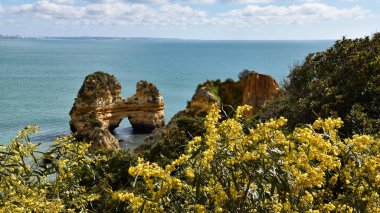 Algarve Portekiz bir dünyada en güzel manzara
