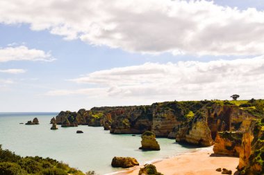 Algarve Portekiz bir dünyada en güzel manzara