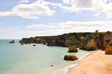 Algarve Portekiz bir dünyada en güzel manzara