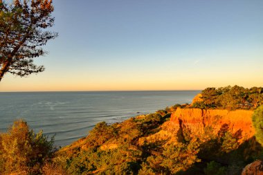 Algarve Portekiz bir dünyada en güzel manzara