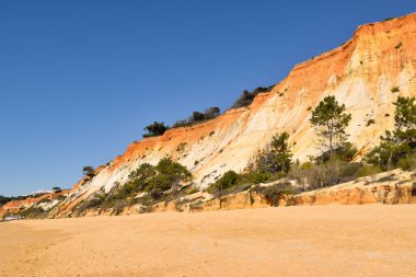 Algarve Portekiz bir dünyada en güzel manzara