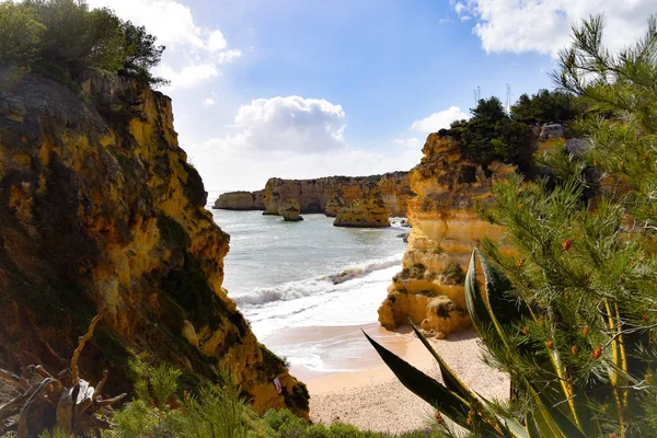 Algarve Portekiz Bir Dünyada Güzel Manzara — Stok fotoğraf