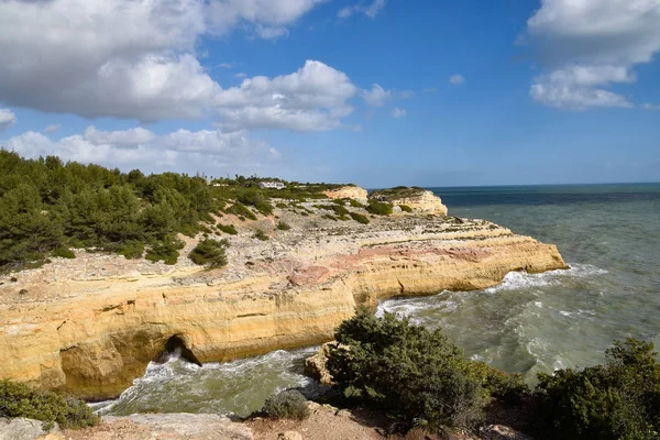 Algarve Portekiz Bir Dünyada Güzel Manzara — Stok fotoğraf