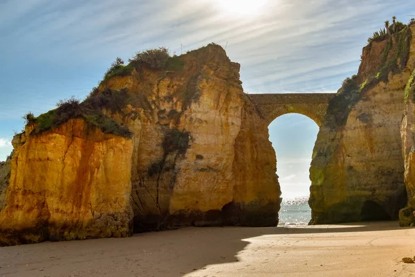 Algarve Portugal Uno Los Paisajes Más Bellos Del Mundo — Foto de Stock