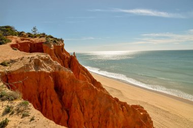 Algarve Portekiz bir dünyada en güzel manzara
