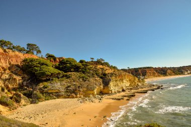 Algarve Portekiz bir dünyada en güzel manzara