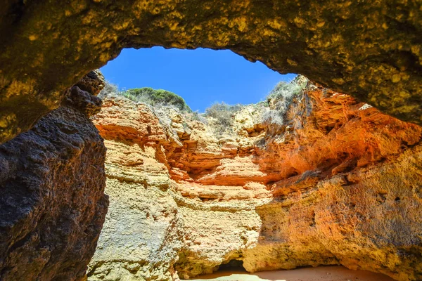 Algarve Portekiz bir dünyada en güzel manzara