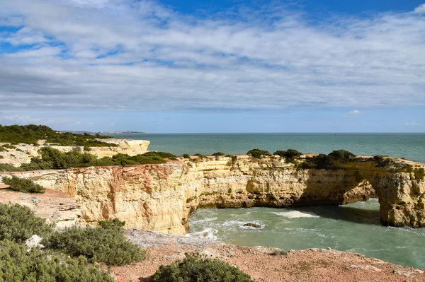 Costa Algarve Portugal Lagos Faro Albufeira — Fotografia de Stock