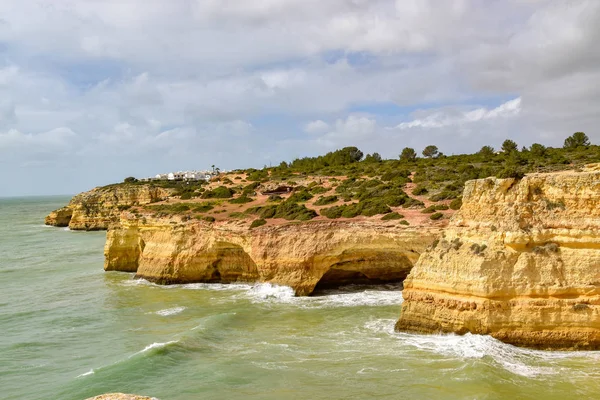 Costa Algarve Portugal Lagos Faro Albufeira — Fotografia de Stock