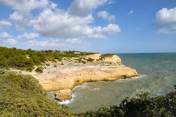 Algarve Kust Portugal Lagos Faro Albufeira — Stockfoto