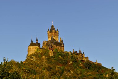 Moselle 'deki Cochem şehri