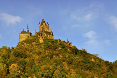 Moselle 'deki Cochem şehri