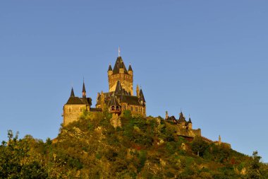 Moselle 'deki Cochem şehri