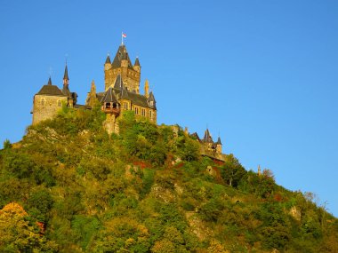Moselle 'deki Cochem şehri