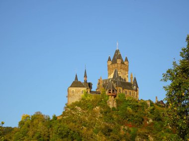 Moselle 'deki Cochem şehri