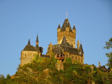 Moselle 'deki Cochem şehri