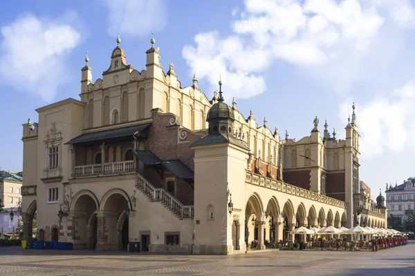Cloth Hall building on Main Market Square in Krakow, Poland