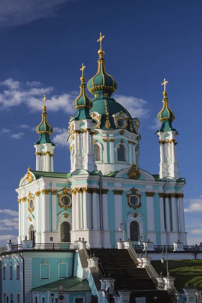 Saint Andrews Church, Kiev, Ukraine, No people — Stock Photo, Image