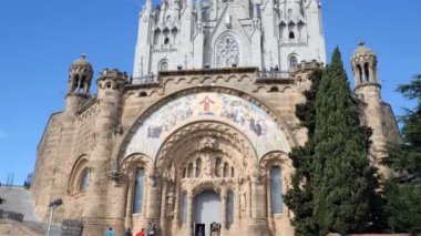 Kilisesi İsa barcelona, İspanya'nın kutsal yürek