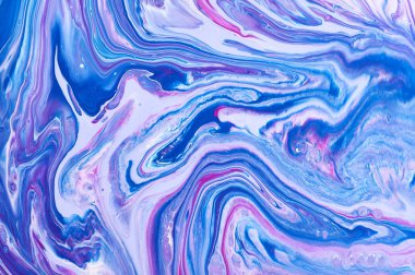 Sanat sıvı. Renkli arka plan, duvar kağıdı. Boya karıştırma. Modern sanat. Mermer doku