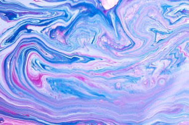 Sanat sıvı. Renkli arka plan, duvar kağıdı. Boya karıştırma. Modern sanat. Mermer doku