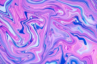 Sanat sıvı. Renkli arka plan, duvar kağıdı. Boya karıştırma. Modern sanat. Mermer doku