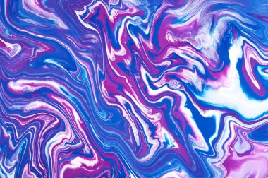 Sanat sıvı. Renkli arka plan, duvar kağıdı. Boya karıştırma. Modern sanat. Mermer doku