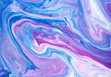 Sanat sıvı. Renkli arka plan, duvar kağıdı. Boya karıştırma. Modern sanat. Mermer doku