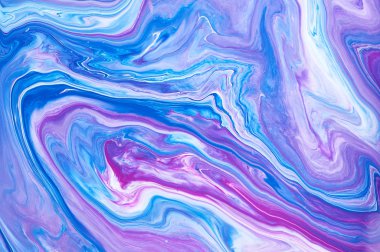 Sanat sıvı. Renkli arka plan, duvar kağıdı. Boya karıştırma. Modern sanat. Mermer doku