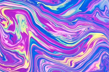 Sanat sıvı. Renkli arka plan, duvar kağıdı. Boya karıştırma. Modern sanat. Mermer doku