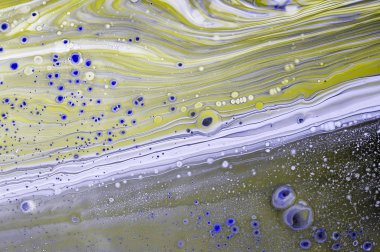 Sanat sıvı. Renkli arka plan, duvar kağıdı. Boya karıştırma. Modern sanat. Mermer doku