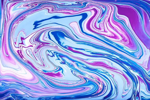 Vloeibare Art Abstracte Kleurrijke Achtergrond Wallpaper Het Mengen Van Verf — Stockfoto