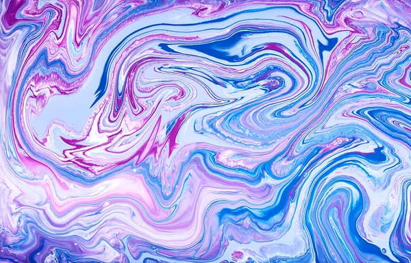 Fluid Art Abstract Colorful Background Wallpaper Mixing Paints Modern Art — Stock Photo, Image
