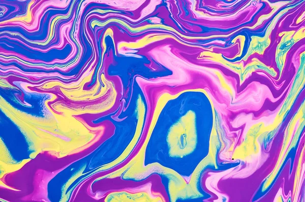 Vloeibare Art Abstracte Kleurrijke Achtergrond Wallpaper Het Mengen Van Verf — Stockfoto