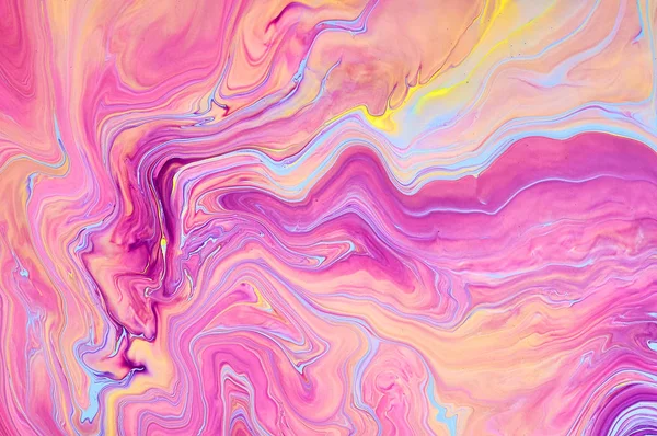 Sztuka Płynu Streszczenie Kolorowe Tła Tapety Mieszanie Farby Sztuki Współczesnej — Zdjęcie stockowe