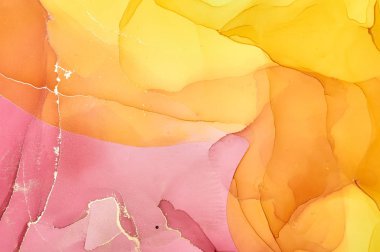  Soyut renkli arka plan, duvar kağıdı. Akrilik boyaların karıştırılması.