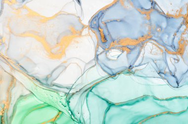 Akışkan Sanat . Soyut renkli arka plan, duvar kağıdı. Karıştırma ağrı