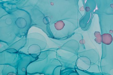  Soyut renkli arka plan, duvar kağıdı. Akrilik boyaların karıştırılması.