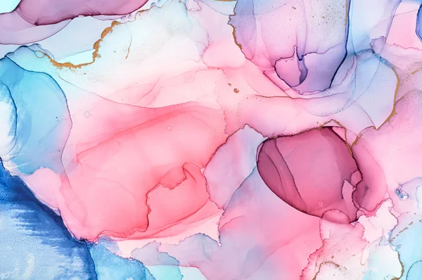 유체 예술 . 추상 다채로운 배경, 벽지. 혼합 통증 — 스톡 사진