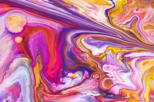 Fluid Art. Absztrakt színes háttér, tapéta. Keverési fájdalom — Stock Fotó