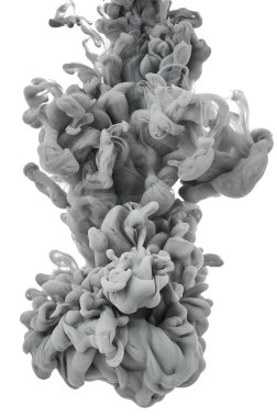 Suda mürekkep. Splash boya karıştırma. Çok renkli sıvı boya. Abst