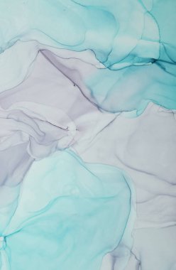 Alkol mürekkebi renkleri saydam. Soyut çok renkli mermer desen arkaplanı. Tasarım kağıdı, duvar kağıdı. Akrilik boyaları karıştırıyorum. Modern akışkan sanat. Alkol Mürekkebi Deseni