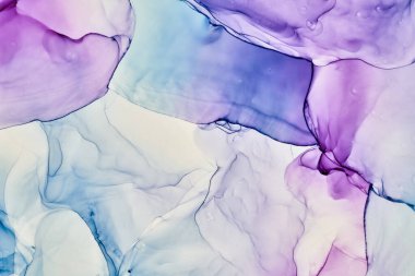 Alkol mürekkebi renkleri saydam. Soyut çok renkli mermer desen arkaplanı. Tasarım kağıdı, duvar kağıdı. Akrilik boyaları karıştırıyorum. Modern akışkan sanat. Alkol Mürekkebi Deseni