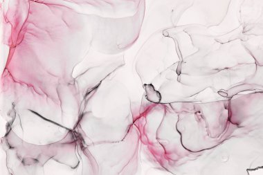 Alkol mürekkebi renkleri saydam. Soyut çok renkli mermer desen arkaplanı. Tasarım kağıdı, duvar kağıdı. Akrilik boyaları karıştırıyorum. Modern akışkan sanat. Alkol Mürekkebi Deseni