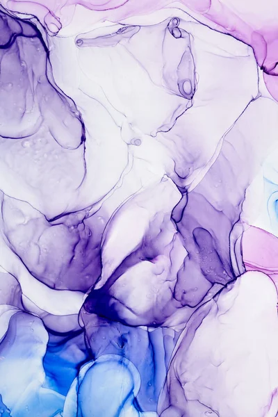 Alkol mürekkebi renkleri saydam. Soyut çok renkli mermer desen arkaplanı. Tasarım kağıdı, duvar kağıdı. Akrilik boyaları karıştırıyorum. Modern akışkan sanat. Alkol Mürekkebi Deseni