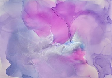 Alkol mürekkebi renkleri saydam. Soyut çok renkli mermer desen arkaplanı. Tasarım kağıdı, duvar kağıdı. Akrilik boyaları karıştırıyorum. Modern akışkan sanat. Alkol Mürekkebi Deseni