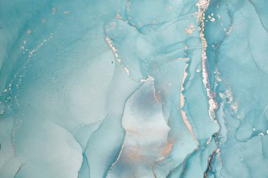 Alkol mürekkebi renkleri saydam. Soyut çok renkli mermer desen arkaplanı. Tasarım kağıdı, duvar kağıdı. Akrilik boyaları karıştırıyorum. Modern akışkan sanat. Alkol Mürekkebi Deseni