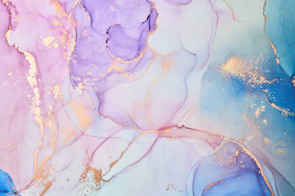 Tinta Álcool Cores Translúcidas Abstrato Fundo Textura Mármore Multicolorido Papel — Fotografia de Stock