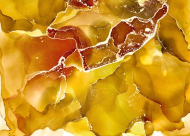 Alkol mürekkebi renkleri saydam. Soyut çok renkli mermer desen arkaplanı. Tasarım kağıdı, duvar kağıdı. Akrilik boyaları karıştırıyorum. Modern akışkan sanat. Alkol Mürekkebi Deseni